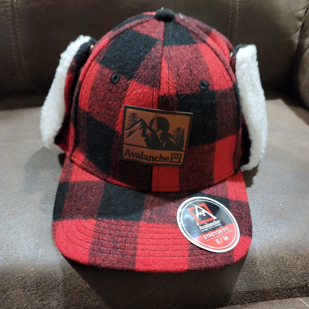 Avalanche outdoorsman winter hat.